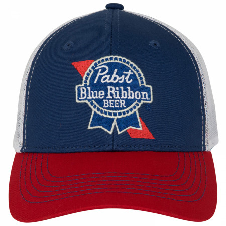 Pabst Blue Ribbon Embroidered Logo Hat